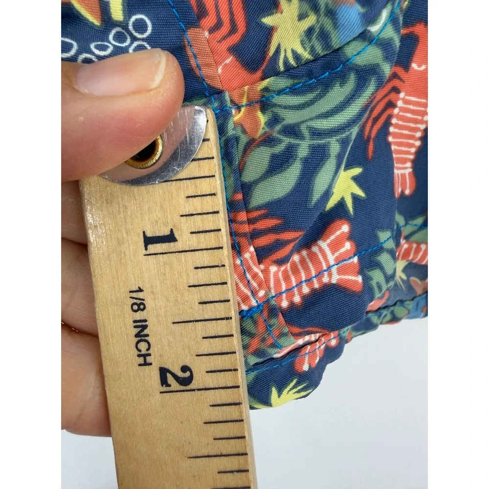 Patagonia baby Baggies Shorts Kids 2T Blue Lobster Scuba Fox Print 60279SP24